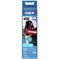 Oral-B Kids Star Wars Toothbrush Heads 3+ Years Extra Soft 2 Τεμάχια - Ανταλλακτικές Κεφαλές Βουρτσίσματος Πολύ Μαλακές, με Χαρακτήρες Star Wars Ειδικές για Παιδιά 3+ Ετών