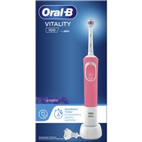 Oral-B Vitality 100 3D White 1 Τεμάχιο - Ηλεκτρική Οδοντόβουρτσα σε  Ροζ Χρώμα