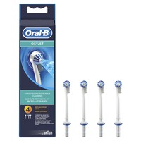 Oral-B Oxyjet Targeted Micro-Bubble Cleaning Header 4 Τεμάχια - Ανταλλακτικές Κεφαλές Συσκευής Καταιονισμού Στόματος