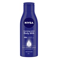 Nivea Body Nourishing Milk Mini 75ml - Θρεπτικό Γαλάκτωμα Σώματος 48ωρης Βαθιάς Ενυδάτωσης & Απαλότητας