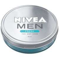 Nivea Men Fresh Face, Body & Hands Cream 75ml - Ανδρική Ενυδατική Κρέμα Gel για Πρόσωπο, Σώμα & Χέρια