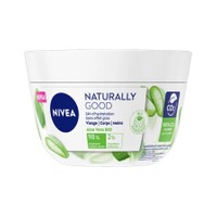 Nivea Naturally Good Body & Face Cream with Aloe Vera 200ml - Ενυδατική Κρέμα Προσώπου Σώματος με Αλόη