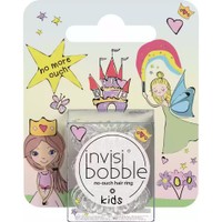 Invisibobble No-ouch Hair Ring Princess Sparkle 3 Τεμάχια - Παιδικά Λαστιχάκια Μαλλιών