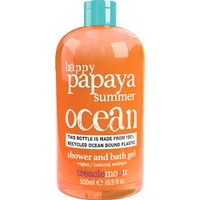 Treaclemoon Papaya Summer Bath & Shower Gel 500ml - Αναζωογονητικό & Ενυδατικό Αφρόλουτρο Σώματος με Εκχύλισμα Παπάγιας