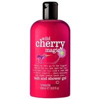 Treaclemoon Wild Cherry Magic Bath & Shower Gel 500ml - Αναζωογονητικό & Ενυδατικό Αφρόλουτρο Σώματος με Φρουτώδες Άρωμα Άγριου Κερασιού