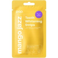 Pop. Teeth Whitening Strips 14 Τεμάχια - Mango Jazz - Ταινίες Λεύκανσης Δοντιών με Γλυκιά Εξωτική Γεύση Μάνγκο