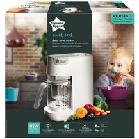 Tommee Tippee Steamer & Blender Quick Cook Baby Food Maker Κωδ 440065, 1 Τεμάχιο - Ατμομάγειρας & Μπλέντερ 2 σε 1 για την Προετοιμασία της Βρεφικής Τροφής