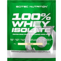 Scitec Nutrition 100% Whey Isolate Protein 25g - Vanilla - Συμπλήρωμα Διατροφής με 100% Υδρολυμένη Πρωτεΐνη Ορού Γάλακτος & Προσθήκη Αμινοξέων