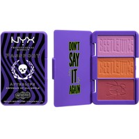 Nyx Professional Makeup Beetlejuice Afterlife Passport Cheek Palette 1 Τεμάχιο - Mini Παλέτα Ρουζ 3 Αποχρώσεων