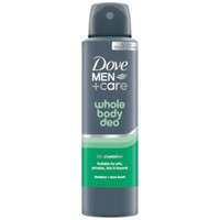 Dove Men Care Bamboo & Aloe Scent Whole Body Deo Spray 150ml - Αποσμητικό Σπρέι για Όλο το Σώμα με Άρωμα Bamboo & Αλόης