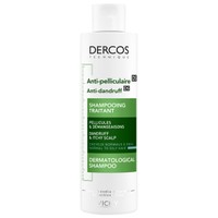 Vichy Dercos Anti-Dandruff Dermatological Shampoo for Normal to Oily Hair 200ml - Σαμπουάν Κατά της Ξηροδερμίας για την Καταπολέμηση της Λιπαρής Πιτυρίδας & της Φαγούρας του Τριχωτού
