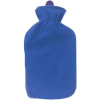 Alfacare Andromeda Hot Water Bottle Fleece Μπλε 2Lt, 1 Τεμάχιο - Πλαστική Θερμοφόρα Νερού με Fleece Κάλυμμα