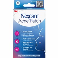 3M Nexcare Acne Patch 15 Τεμάχια - Ελαφριά, Άνετα & Διαφανή Επιθέματα Τοπικής Εφαρμογής για Αντιμετώπιση Ακμής & Ατελειών