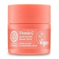 Natura Siberica Oblepikha C-Berrica Vitamin C Glowing Day Face Cream Spf20, 50ml - Κρέμα Ημέρας Προσώπου Μέτριας Αντηλιακής Προστασίας με Βιταμίνη C για Αποτοξίνωση