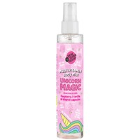 Organic Shop Multivitamin Unicorn Magic Rasberry & Vanilla & Vitamin Capsules Body Mist 100ml - Πολυβιταμινούχο Body Mist με Άρωμα Σμέουρο & Βανίλια για Ενυδάτωση & Αναζωογόνηση