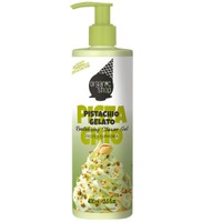 Organic Shop Ice Cream Pistachio Gelato Body Shower Gel 400ml - Ενυδατικό Αφρόλουτρο με Μοναδικό Άρωμα Φιστικιού με Αντλία