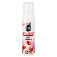 Organic Shop Ice Cream Cherry Fluffy Mousse Body Wash 200ml - Ενυδατικό Αφρόλουτρο σε Μορφή Αφρού με Έλαιο Κερασιού