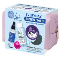 Natura Siberica Promo Lab Biome Everyday Essentials Super Tonic Eye Patche 60 Τεμάχια & Balance Face Serum 30ml & Δώρο Hydration Micellar Water 50ml &  & Δώρο Νεσεσέρ 1 Τεμάχιο - Patches Ματιών για Άμεση Λάμψη & Τόνωση με Καφεΐνη & Βιταμίνη Ε & Ορός Εξισορρόπησης Προσώπου Κατά της Ακμής με Νιασιναμίδη & Ψευδάργυρο & Μικυλλιακό Νερό Πολλαπλών Χρήσεων με Υαλουρονικό Οξύ & Πανθενόλη