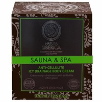 Natura Siberica Sauna & Spa Anti-Cellulite Icy Drainage Body Cream 370ml - Κρέμα Σώματος με Φύκια Καμτσάτκα Κατά της Κυτταρίτιδας