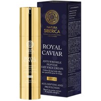 Natura Siberica Royal Caviar Anti-Wrinkle Peptide Day Face Cream Spf20, 50ml - Ενυδατική Κρέμα Ημέρας Κατά των Ρυτίδων με Μεσαία Προστασία από την Ηλιακή Ακτινοβολία