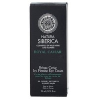 Natura Siberica Royal Caviar Icy Firming Eye Cream 15ml - Αντιγηραντική 24ωρη Κρέμα Ματιών Ελαφριάς Υφής για Αποτέλεσμα Lifting με Μαύρο Χαβιάρι
