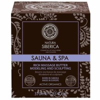 Natura Siberica Sauna & Spa Rich Massage Butter Modeling & Sculpting 370ml - Πλούσιο Βούτυρο για Μασάζ Κατά της Κυτταρίτιδας