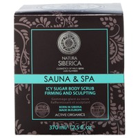 Natura Siberica Sauna & Spa Icy Sugar Body Scrub Firming & Sculpting 370ml - Δροσιστικό Scrub Σώματος για Έντονη Σύσφιξη & Σμίλευση του Δέρματος