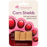 Carnation Corn Shields 3τμχ - Επιθέματα που Απορροφάνε τους Κραδασμούς και Μειώνουν την Τριβή των Δαχτύλων