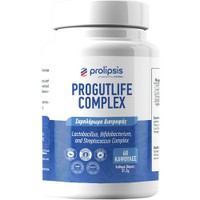 Prolipsis ProGutLife Complex 60caps - Συμπλήρωμα Διατροφής 5 Διαφορετικών Προβιοτικών Υψηλής Ισχύος για Εξισορρόπηση της Εντερικής Χλωρίδας & Καλή Λειτουργία του Γαστρεντερικού Συστήματος