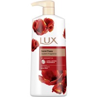 LUX Secret Poppy Body Wash with Scent of Bergamot 560ml - Αφρόλουτρο με Έντονο Άρωμα από Άνθη Εξωτικών Λουλουδιών & Περγαμόντο