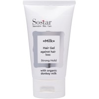 Sostar Το Γάλα Hair Gel for Men Strong Hold 50ml - Ανδρικό Gel Μαλλιών Κατά της Τριχόπτωσης με Βιολογικό Γάλα Γαϊδούρας