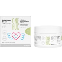 One Hug Baby Nappy Cream One-Press 50ml - Αδιάβροχη Καταπραϋντική Κρέμα Αλλαγής Πάνας