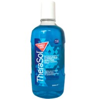 Therasol Antimicrobial Mouthwash Family Size 500ml - Αντιμικροβιακό Στοματικό Διάλυμα Κατά της Πλάκας με Γεύση Μέντας