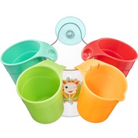 Sophie La Girafe Funny Bath Cups 10m+, 1 Τεμάχιο, Κωδ S523524 - Εκπαιδευτικό Παιχνίδι Μπάνιου με Πολύχρωμα Κυπελάκια