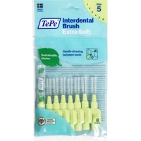 TePe Interdental Brush Extra Soft 8 Τεμάχια - Size 5 (0.8mm) - Μεσοδόντια Βουρτσάκια με Μαλακές Ίνες για Ευαίσθητα Δόντια & Ούλα