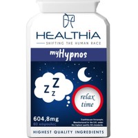 Healthia My Hypnos 604,8mg 60caps - Συμπλήρωμα Διατροφής με Βότανα, Αμινοξέα, Βιταμίνες & Μέταλλα για την Αντιμετώπιση της Αϋπνίας