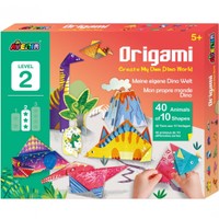 Avenir Origami Create My Own Dino World 5+ Years 1 Τεμάχιο, Κωδ 60851 - Level 2 - Παιδικό Σετ Χειροτεχνιών με Δεινοσαύρους Οριγκάμι