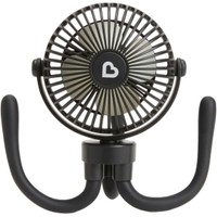 Munchkin Stroller Fan 1 Τεμάχιο, Κωδ 90343 - Φορητός Ανεμιστήρας για Μωρά με 4 Ταχύτητες, Ευέλικτα Πόδια για Εγκατάσταση σε Κάθε Σημείο, Μπαταρία & Πολύχρωμο Φωτισμό 