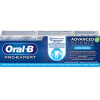 Oral-B Pro-Expert Advances Science Toothpaste 1450ppm 75ml - Φθοριούχος Οδοντόκρεμα για 24ωρη Προστασία Κατά της Πλάκας, με Λευκαντική Δράση