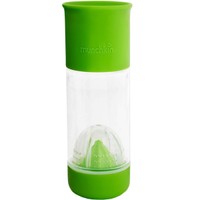 Munchkin Miracle 360° Fruit Infuser 12m+, 414ml - Πράσινο - Ποτήρι με Θήκη - Στίφτη Φρούτων για να Δώσετε Γεύση στο Ρόφημα σας