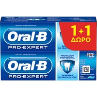 Oral-B Promo Pro-Expert Professional Protection Toothpaste 2x75ml - Φθοριούχος Οδοντόκρεμα Πολλαπλής Προστασίας με Γεύση Μέντας