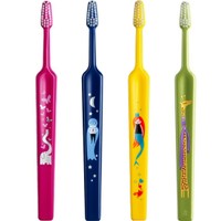 Tepe Kids Mini Extra Soft Toothbrush 3 Years+, 4 Τεμάχια - Multicolor 4 - Παιδική Οδοντόβουρτσα με Πολύ Μαλακές Ίνες & Πολύ Μικρή Κεφαλή