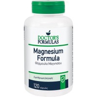 Doctor's Formulas Magnesium 120caps - Συμπλήρωμα Διατροφής Μαγνησίου για την Καλή Λειτουργία του Νευρικού & Μυοσκελετικού Συστήματος