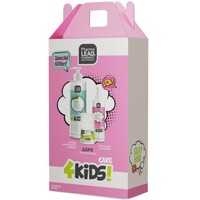 Pharmalead Πακέτο Προσφοράς 4Kids Girl Care 2in1 Bubble Fun 500ml & Silky Hair Conditioner 150ml & Δώρο Hurry up Roll on 50ml - Απαλό Σαμπουάν & Αφρόλουτρο για Παιδιά 2 σε 1 με Άρωμα Πράσινου Μήλου & Παιδικό Spray Καθημερινής Χρήσης για Εύκολο Χτένισμα, Χωρίς Ξέβγαλμα & Eξαιρετικά Απαλό, Κρεμώδες, Αντιβακτηριδιακό Αποσμητικό για Παιδιά και Εφήβους