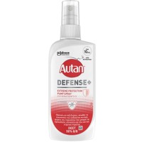 Autan Defense Extreme Protection Spray 100ml - Εντομοαπωθητικό Spray Μακράς Διάρκειας Έως 10 Ώρες από τα Τσιμπήματα των Κοινών Σπιτικών Κουνουπιών & των Κουνουπιών Anopheles
