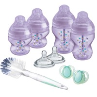 Tommee Tippee Promo Advanced Anti-Colic 0m+, 150ml 2 Τεμάχια & 260ml 2 Τεμάχια & Advanced Anti-Colic Teat 0m+, 2 Τεμάχια & Silicone Soother 0m+, 2 Τεμάχια & Bottle & Teat Brush 1 Τεμάχιο - Μπιμπερό Πολυπροπυλενίου Αργής Ροής με Θηλή Σιλικόνης Κατά των Κολικών & Θηλή Σιλικόνης Κατά των Κολικών Μεσαίας Ροής & Συμμετρική Ορθοδοντική Πιπίλα Σιλικόνης & Βούρτσα Καθαρισμού Μπιμπερό & Θηλής