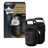 Tommee Tippee Closer to Nature Insulated Bottle Bags Κωδ 43129340, 2 Τεμάχια - Ισοθερμική Τσάντα Μεταφοράς & Αποθήκευσης Μπιμπερό