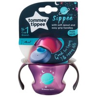 Tommee Tippee Sippee Cup 4m+ Κωδ 447150 Μωβ 150ml - Εκπαιδευτικό Κύπελλο με Στόμιο & Λαβές