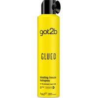 Schwarzkopf Got2b Glued Blasting Freeze Hair Spray 300ml - Λακ Ειδικά Σχεδιασμένη για Υψηλό & Μακράς Διάρκειας Κράτημα