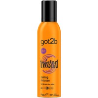 Schwarzkopf Got2b Twisted Curling Mousse 250ml - Αφρός Κατά του Φριζαρίσματος για Τέλειες Μπούκλες